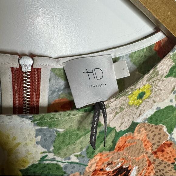 Anthropologie HD In Paris Bloomfield Floral Lightweight Pocket Blouse Size Small - Picture 3 of 7